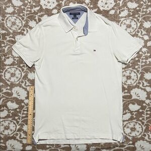 Tommy Hilfiger Men's White Polo Shirt
